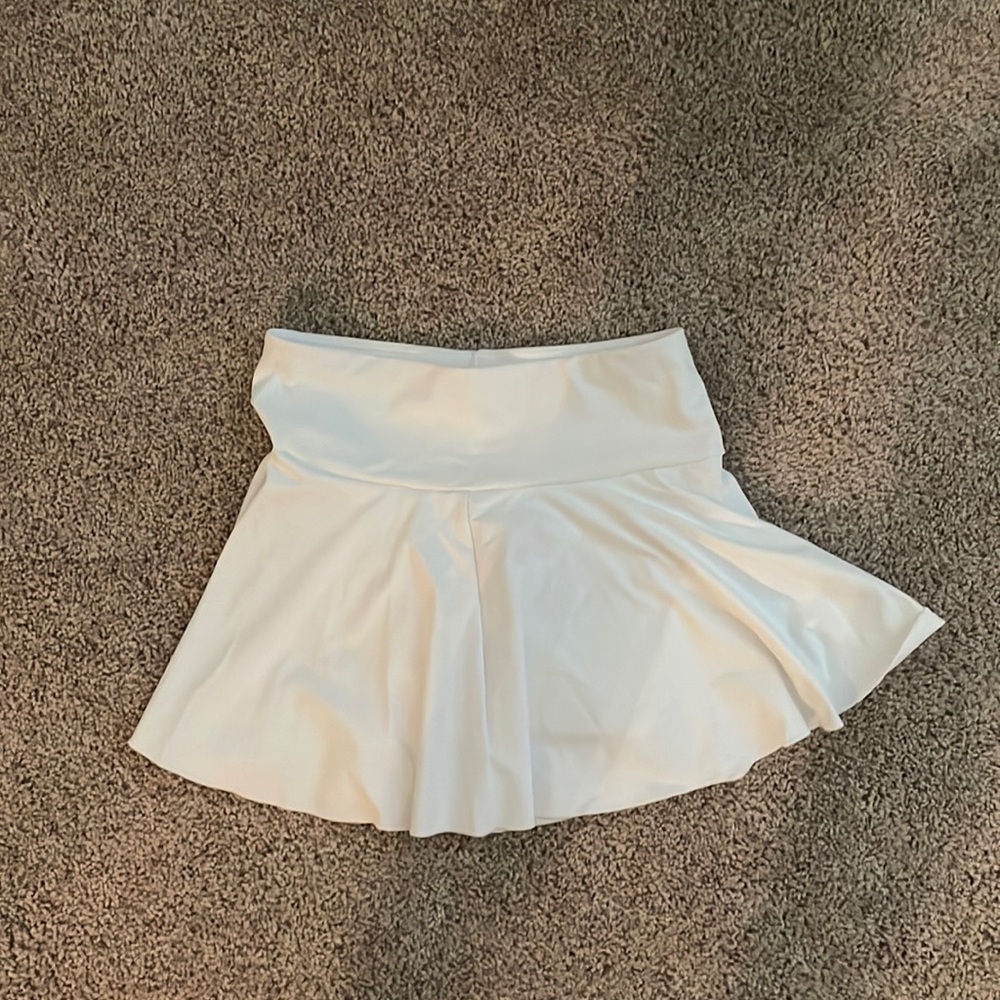 White Tennis Skirt